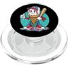 Camicie e regali InGENIUS del 4 luglio 4 luglio Baseball Gelato Drip Bandiera americana Ragazzi PopSockets PopGrip per MagSafe