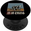 Medieval Renaissance Ren Faire Jousting Sir Ching Ricerca Divertente Cavaliere Medievale Meme Rinascimento PopSockets PopGrip Adesivo
