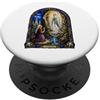 Holy Art Opera d'arte mosaico della Cattedrale dell'Apparizione della Vergine Mar PopSockets PopGrip Adesivo