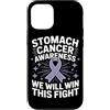 Stomach Cancer Warrior Gifts for Women a Custodia per iPhone 12/12 Pro Consapevolezza del cancro allo stomaco Pervinca Novembre Cancro allo stomaco