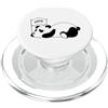 panda China animal zoo bear Himalayan ba carino Panda Bear dormire Carino PopSockets PopGrip per MagSafe
