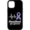 Stomach Cancer Warrior Gifts for Women a Custodia per iPhone 12/12 Pro Consapevolezza del cancro allo stomaco Pervinca Novembre Cancro allo stomaco