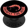 Seafood Cuisine Foodie Shrimp Seafood Lo Shrimply I migliori crostacei divertenti per gli amanti dei gamberetti PopSockets PopGrip Adesivo