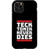 Electro Dance Club Revival Custodia per iPhone 11 Pro Tecktonik Never Dies - Cultura stile danza metà anni 2000