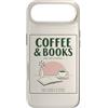 Coffee and Bookis Themed Apparels Women Custodia per iPhone Air Caffè E Libri Retro Reader Cafe