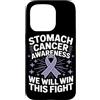 Stomach Cancer Warrior Gifts for Women a Custodia per iPhone 15 Pro Consapevolezza del cancro allo stomaco Pervinca Novembre Cancro allo stomaco