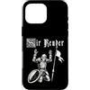 Medieval Renaissance Ren Faire Jousting Custodia per iPhone 16 Pro Max Sir Render Surrender - Divertente meme del Cavaliere del Rinascimento