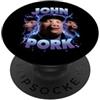 John Pork Gen Alpha Brainrot Meme Funny John Pork Gen Alpha Brainrot Meme Divertente PopSockets PopGrip Adesivo
