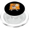 Funny Halloween Shirts Scary Gifts Men W Halloween Dabbing Scheletro Skull Rib Cage Dab Dance Pose PopSockets PopGrip per MagSafe