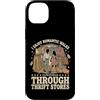 Negozio Dell'usato Acquisti Di Seconda M Custodia per iPhone 14 Plus I Enjoy Romantic Walks Through Thrift Stores Vintage