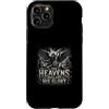 Christian Angel Trumpet Psalm Bible Vers Custodia per iPhone 11 Pro I cieli dichiarano la sua gloria Salmo 19 1