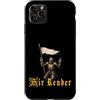 Medieval Renaissance Ren Faire Jousting Custodia per iPhone 11 Pro Max Sir Render Surrender Divertente Cavaliere Medievale Meme