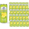 San Benedetto Passione Italiana, Limone, 24x330ml, Bevanda Analcolica Gassata, Gusto Fresco e Frizzante, Perfetto per Ogni Occasione