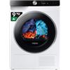 Samsung Asciugatrice AI Control F-DT90DG68LK3M, 9 kg, Pompa di Calore, Wifi, AI Dry, Air Wash, Tecnologia Optimal Dry, Carica Frontale, 3 Mesi Garanzia Extra, 60L x 85H x 60P cm