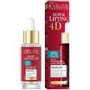 Eveline Cosmetics Super Lifting 4D Siero Anti-Età Avanzato con Acido Ialuronico & Peptidi - Formula Vegana ad Assorbimento Rapido per Pelle Soda e Radiosa