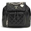 GUESS Zaino Trapuntato con Logo Art. J5YZ04WGT10 (Nero)