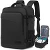 Yankony Zaino Easyjet 45x36x20 Bagaglio a Mano Easyjet 45x36x20 Zaino da Viaggio Aereo 30L Borsa da Cabina per Uomo 15.3 Pollici Porta PC Portatili con Tasca Antifurto per Lavoro Affari