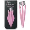 Wilkinson Sword Intuition rasoio rifinitore per sopracciglia donna, rasoio professionale per sopracciglia con 3 beauty tool e 1 sollevaciglia