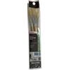 NESPOLI 645150 - Set di 3 pinzette per lavagna piatta, colore: Marrone