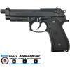 G&G Pistola Softair a Gas GPM-92F GP2 Military NUOVA Versione - Nera - Scarrellante - Full-Metal - G&G (GG-M92-GP2)