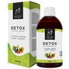 NATNATURA DETOX FEGATO E INTESTINO. Drenante, diuretico e naturale. Potente Detox dimagrante forte naturale al gusto di frutti rossi. 500 ml. 100% vegano e senza glutine. NATNATURA HEALTH & BEAUTY.