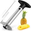 Showvigor Taglia Ananas, Sbuccia Ananas, Strumento per la Casa, Cucina, con Lama Affilata per Anelli di Frutta a Dadini