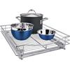 Lynk Professional Roll out Cabinet Organizer - Pull out con ripiano Scorrevole per Armadio - 27,9 cm di Larghezza x 45,7 cm di profondità - Cromato, Cromo, Chrome, 17w x 21d x 4h -inch