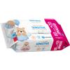 Farmacie indipendenti salviette baby sensitive aloe vera e vitamina e 60 salviette + 20 in omaggio