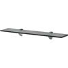 vidaXL Mensola Galleggiante in Vetro 60x10 cm Ripiano Muro Espositore Scaffale