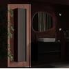 Stilprojectstore Colonna Bagno Sospesa 1 anta Nero Frassinato L. 26x138x26 cm - Steel