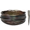 Feyart 34,7 m 8 mm in rattan per tutte le condizioni atmosferiche + strumento di tessitura, kit di riparazione per mobili da giardino in rattan, tavolo e sedie, colore marrone sfumato