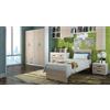 AZUR LINE 1 PZ Di LINEA MODERN LETTO SINGOLO CM 85X200X98H OLMO
