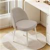 WXJHL Sedia da Pranzo (singola) - Sedia Moderna Per Cucina Con Schienale e Gambe in Metallo, Sedia Ergonomica Versatile Per Camera da Letto, Ufficio, Sala da Pranzo
