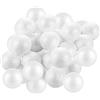 VIDETOL 100 palline di polistirolo in polistirolo, coni di polistirolo solido da 5 cm, in polistirolo bianco, rotonde per artigianato, artigianato e modellismo, RHEU-Styropor-100pcs--240105fa