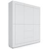 Itamoby, Credenza alta 5 ante/3 cassetti 150x35x165 cm Elios bianco lucido