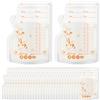 Aolso 30 Pezzi Sacchetti Latte Materno, 250ml Sacchetto Per La Conservazione Del Latte Senza BPA, Contenitore Latte Materno con Scala, Sacchetto di Stoccaggio Pre-sterilization Autoportanti