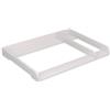 regalik Fasciatoio con Divisorio per IKEA HEMNES, Rialzo per Cassettiera con Scomparto Laterale, Profondità 50 cm, Rovere, 108 × 78 cm, Bianco