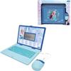 Lexibook, Frozen Computer Educativo Bilingue, Inglese e Francese, 164 Attività, Matematica, Giochi di Logica, Modalità Musica, Grande Schermo LCD, Blu, JC601FZi1LXB