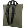 Tucano, Gommo Shopper, Borsa per MacBook e Laptop 14 in Materiale Gommato, Borsa Computer con Tasca Imbottita e Tasca Accessori, Shopper Bag con Tracolle in Nastro, Verde Militare