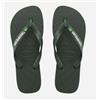 Havaianas Hav. Brasil Logo Green Olive/Green Uomo
