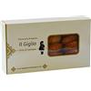 PASTICCERIA ARTIGIANA IL GIGLIO DOLCI DI AMARETTI - Biscotti Artigianali della tradizione Sarda con mandorle dolci e amare - Pasticceria Artigiana Il Giglio Dolci di Sardegna - Confezione rigida riciclabile 400 grammi