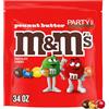 M&M'S Sacchetto di caramelle al cioccolato al burro di arachidi da 34 once