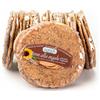 GUSTOS - 8 confezioni di Pane tradizionale dell'Alto Adige Schüttelbrot di segale | con semi di girasole | fatto a mano, 150 g ciascuno. Croccante e leggero, facilmente digeribile.