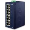 PLANET ISW-1600T switch di rete Non gestito Fast Ethernet (10/100) Blu [ISW-1600T]
