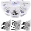 WENDY LASHES Extension Ciglia Volume Russo 12D Estensioni Ciglia Russo 500 Fans 0.07mm D Curl 13-20mm Extension Ciglia Ciuffetti Volume Russo Premade Fans Lashes