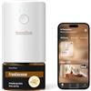 SenseFlow Diffusore di Oli Essenziali Wi-Fi SF101S - Ultrasuoni Senza Acqua Profumatore per Ambienti, 100% Vegetale, Aroma 120 Giorni, Luce LED, Ideale per Casa, Hotel e Studio - Incenso