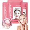 LYSdefeu Set di 3 maschere per il viso, per collagene biologico, anti-rughe, idratante, per il viso, per la cura della pelle, per la giornata della donna, set regalo per donne