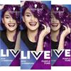 LIVE Schwarzkopf LIVE - Tinta semi-permanente per capelli ultra brillanti, colore 094 viola punk, 3 x 142,5 ml, per risultati intensi o pastello, dura 12-15 lavaggi, con balsamo per la cura