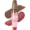 UCANBE Stick Blush e Bronzer 2 in 1, Set Fard in Crema e Stick Contouring, Trucco Viso Multi-Uso ad Alta Pigmentazione e Facile da Sfumare Vegano e Facile da Trasportare (05 Affascinante Bacca)
