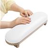 Generic Poggiamani per unghie Tech - Base antiscivolo impermeabile stabile con copertura in PU - Bracciolo per Nail Tech | per stazione, salone, manicure, casa, sala pratica, client principianti